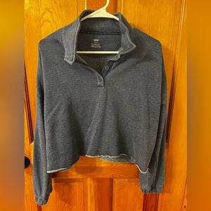 Aerie cropped sweatshirt